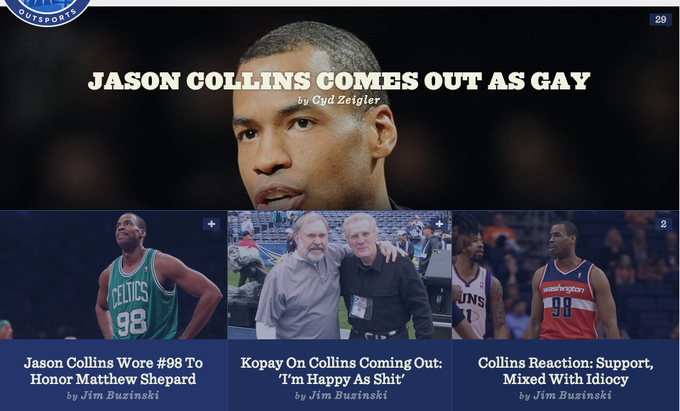 Yes He Did Jason Collins Answers The Coming Out Call For Gay